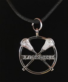 RSP - Nickel Plated Lacrosse Necklace